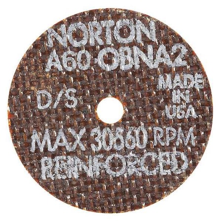 Cut-Off Wheel,T1,2in.x1/16in.x1/8in.