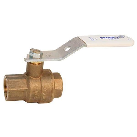 1 FNPT Bronze Ball Valve 2-Way