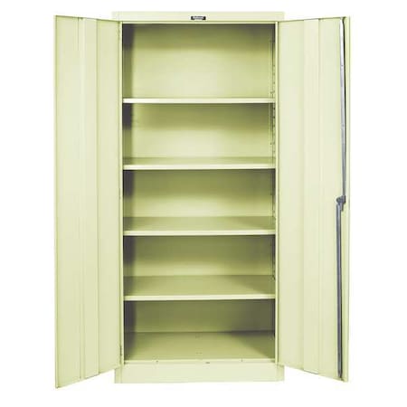 22 Ga. Ga. Steel Storage Cabinet, 36 In W, 72 In H, Stationary