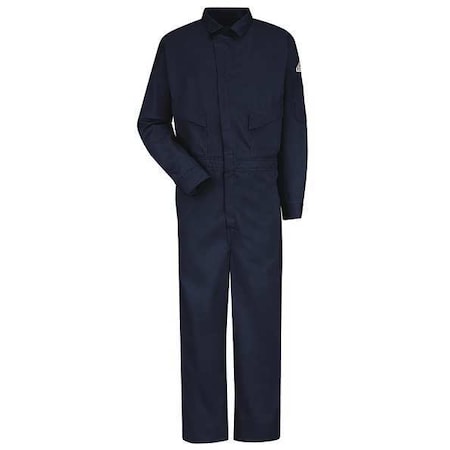 Flame-Resistant Coverall,Navy,50 In