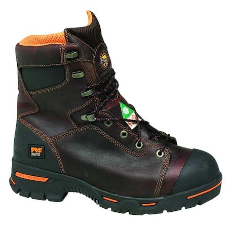 8-Inch Work Boot,W,10 1/2,Brown,PR