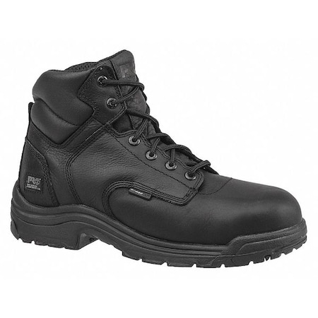 6-Inch Work Boot,W,7 1/2,Black,PR