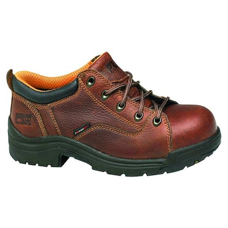 Work Shoes,Alloy,Womens,8M,Brown,PR