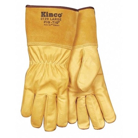 TIG Welding Gloves,Tan,M,PR