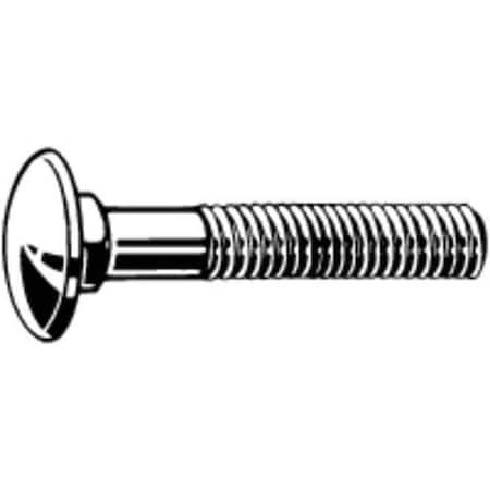 Carriage Bolt,Square,A2,SS,M10-1.50,PK10