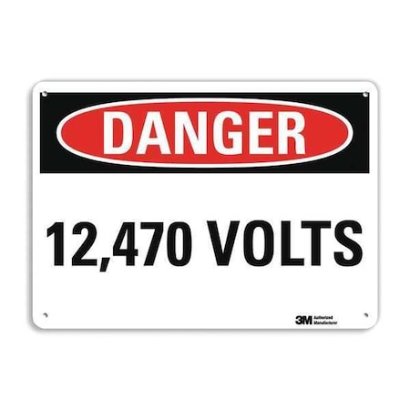 Danger Sign,14 W,10 H,0.040 Thickness, U3-1066-NA_14x10