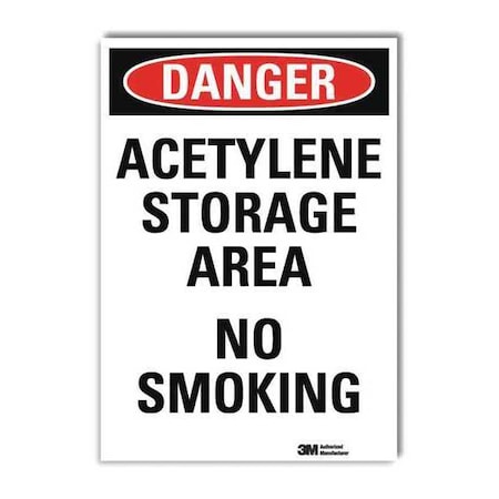 Danger Sign, 14 In Height, 10 In Width, Reflective Sheeting, Vertical Rectangle, English