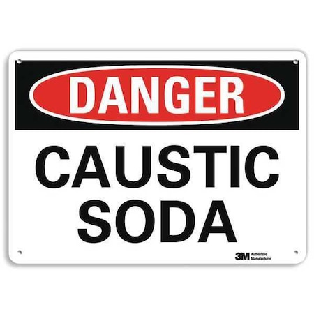 Danger Sign, 7 In H, 10 In W, Plastic, Vertical Rectangle, English, U3-1158-NP_10X7