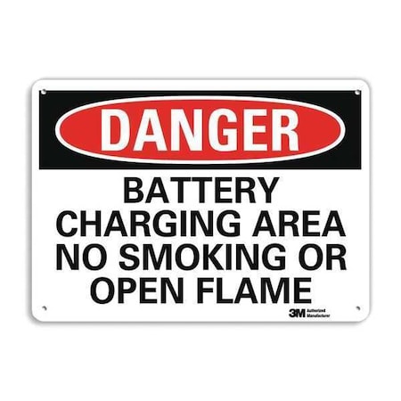 Danger Sign, 7 H, 10 W, Plastic, Vertical Rectangle, English, U3-1126-NP_10X7