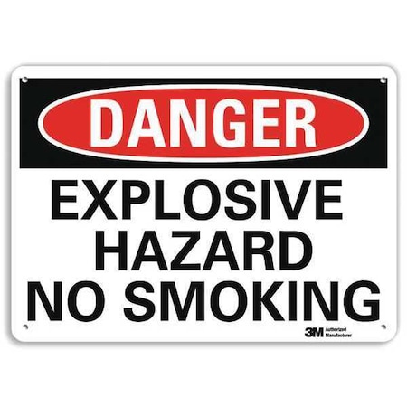 Danger Sign, 10 H, 14 In W,  Horizontal Rectangle, English, U3-1433-NA_14x10