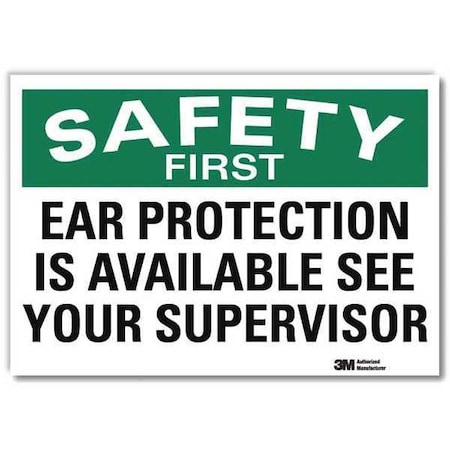 Safety Sign, 10 In H, 14 In W, Reflective Sheeting, Horizontal Rectangle, English, U7-1182-RD_14X10