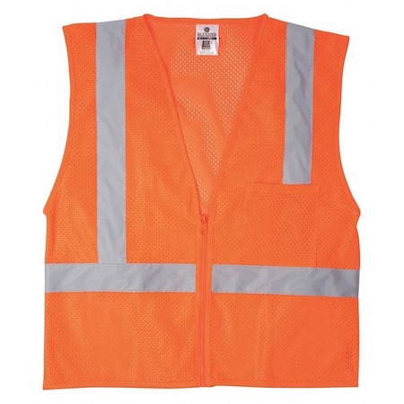 5XL High-Visibility Vest, Polyester