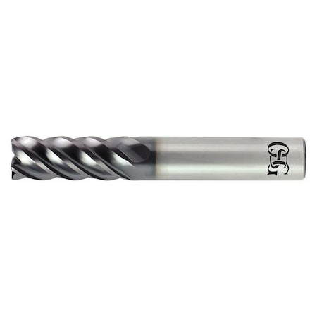 Carbide End Mill,3/4in Dia,1-1/2in Cut L