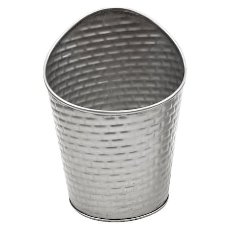 Slanted Round Fry Cup,3.75X4.75,10OZ