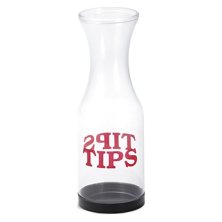 Tip Carafe,SAN,Twist-Off Bottom,11