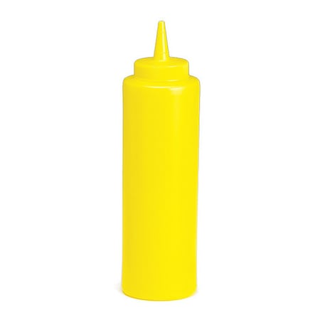 Mustard Sqz Bottle,38mm,Cone,12OZ,PK12
