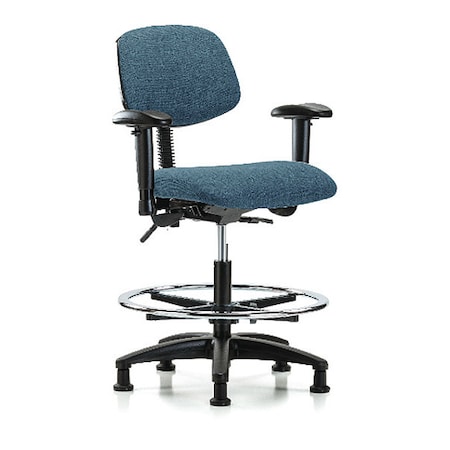 Chair,Fab,Med Bench,Tilt AA CF Glide,Blu