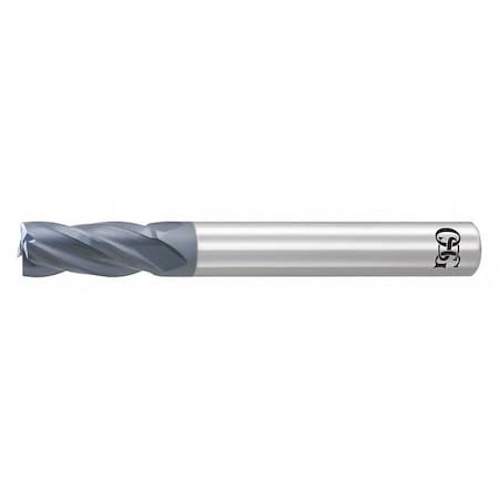 Carbide End Mill,12mm Dia.,26.00mm Cut