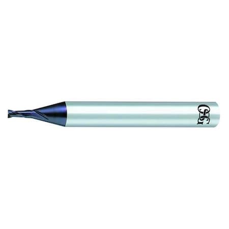 Carbide End Mill,0.80mm Dia,1.20mm Cut L