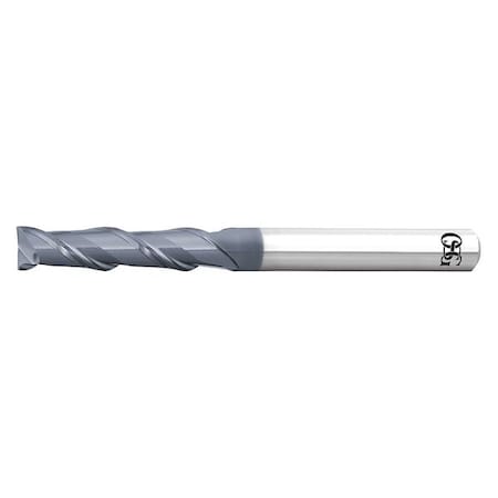 Carbide End Mill,1.70mm Dia,6.80mm Cut L