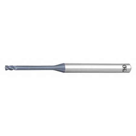 Carbide End Mill,3.00mm Dia,4.50mm Cut L