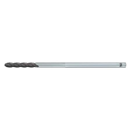 Carbide End Mill,1/4 In. Dia,1 In. Cut L