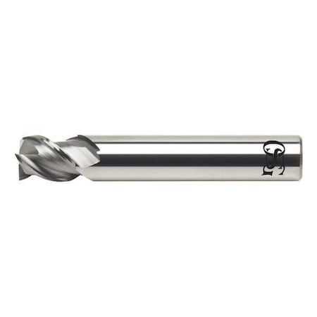 Carbide End Mill,1/4 In. Dia.,3/8 In Cut