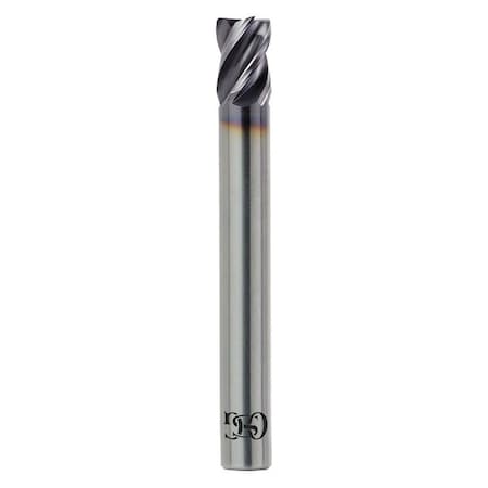 Carbide End Mill,1/2 In. Dia.,5/8 In Cut