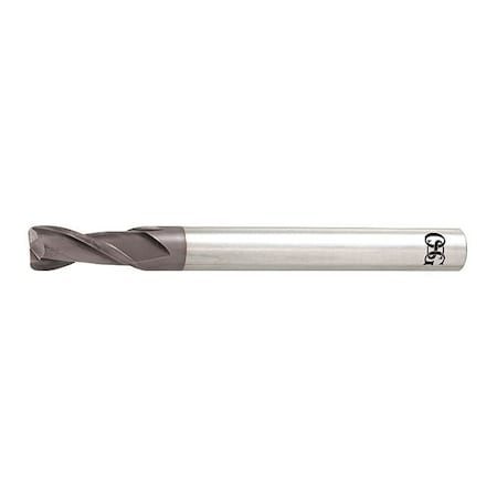 Carbide End Mill,1/2 In. Dia,1 In. Cut L