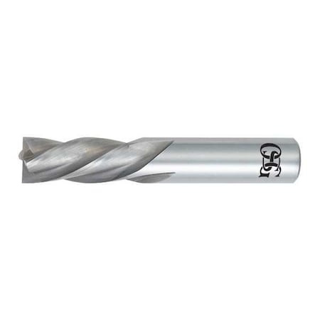 Carbide End Mill,3/16in Dia.,5/8in Cut L