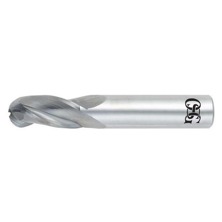 Carbide End Mill,3/32in Dia,5/16in Cut L