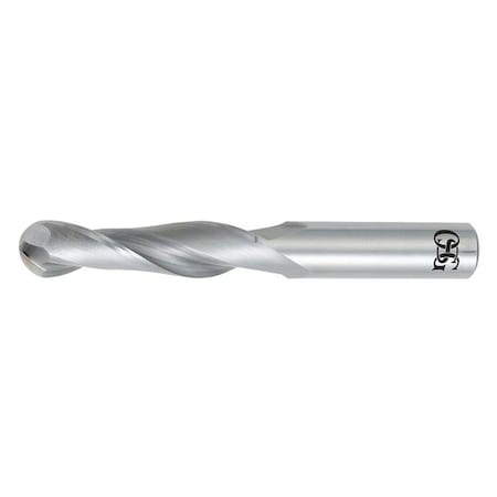 Carbide End Mill,3.00mm Dia,19.00mm Cut