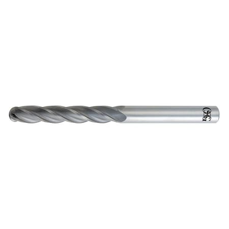 Carbide End Mill,3/8in Dia,1-3/4in Cut L