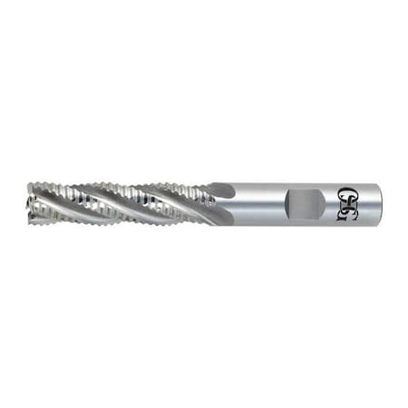 HSS End Mill,3/4in.dia.,3in.Cut L