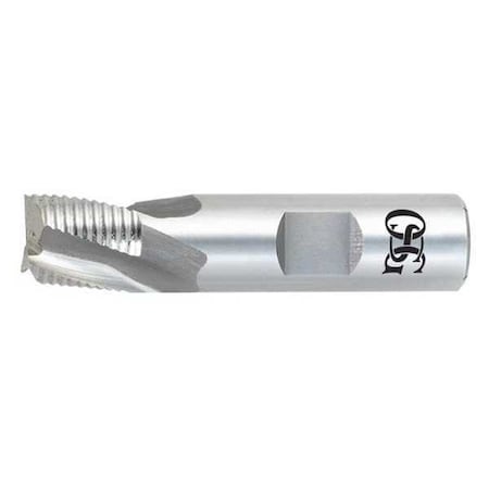 HSS End Mill,1/4in.dia.,1/4in.Cut L