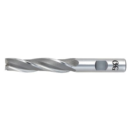 HSS End Mill,5/8in.dia.,4-1/4in.Cut L