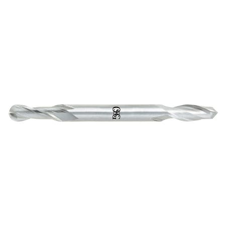 HSS End Mill,3/32in.dia.,9/32in.Cut L