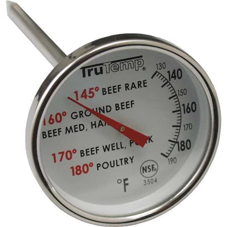 4 Analog Meat Thermometer With 120 To 190 (F)