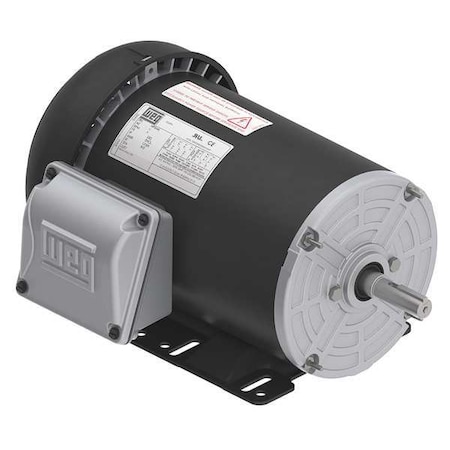 3-Phase General Purpose Motor, 0.5 HP, 56 Frame, 208-230/460V AC Voltage, 1800 Nameplate RPM