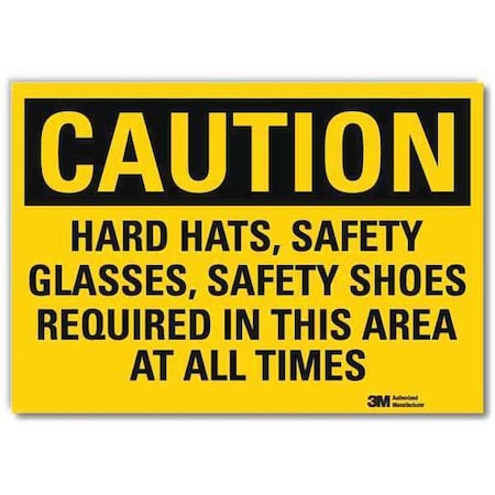 Safety Sign,Hard Hats, Sfety Shoes,10inW