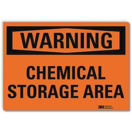 Warning Sign, 5 In H, 7 In W,Horizontal Rectangle, English, U6-1041-RD_7X5