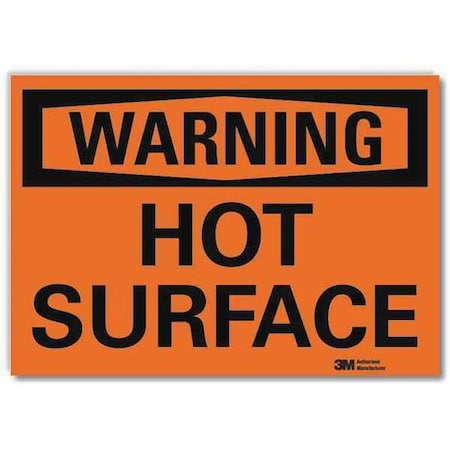 Warning Sign, 7 In H, 10 In W, Reflective Sheeting, Vertical Rectangle, English, U6-1124-RD_10X7