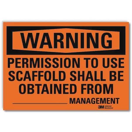 Security Sign, 7 In Height, 10 In Width, Reflective Sheeting, Vertical Rectangle, English