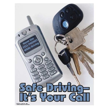 Safety Pstr,Safe Driving Its Your Cal,EN