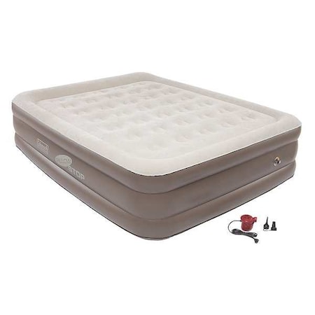 Air Mattress,Queen,78inLx60inW,120V Pump