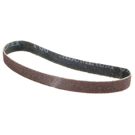 Benchstand Belt, Coated, 2 In W, 48 In L, 60 Grit, Medium, Aluminum Oxide, Predator, Brown