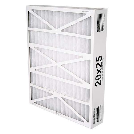 20x25x5 Synthetic Furnace Air Cleaner Filter, MERV 8 2 PK