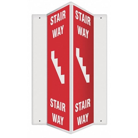 Sign,Stair Way,24X7-1/2, PSP632