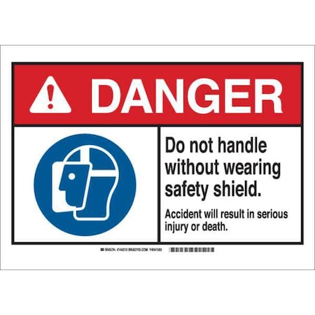 Danger Sign,Do Not Handle,B-302,7H