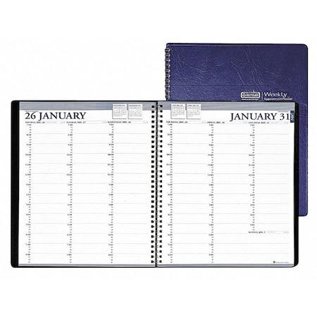 Professional Weekly Planner,8-1/2x11 In.